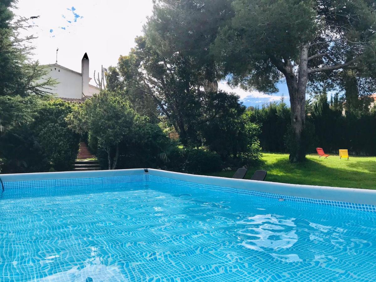 Casa mediterránea con gran jardín y piscina a 500 m de la playa Roda de Berà  Exterior foto